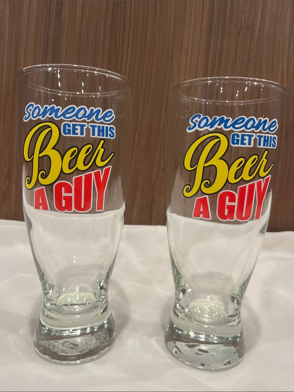 Cristar Pilsner Beer Glasses